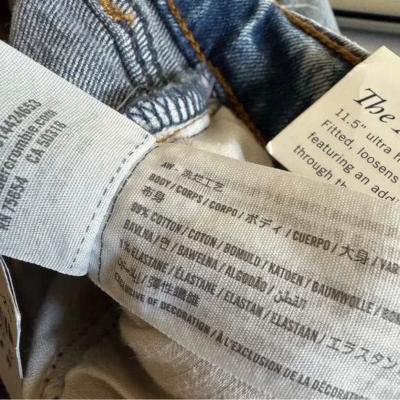 Abercrombie | Curve Love The Ankle Straight Ultra High Rise Jeans - Picture 5 of 6